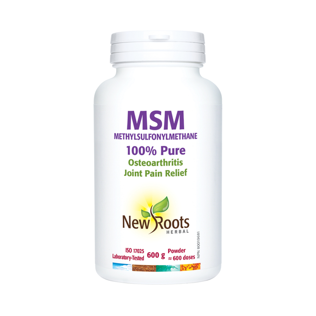 New Roots - MSM méthylsulfonylméthane 100 % pur | 600 g
