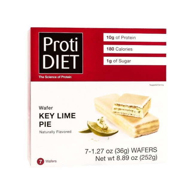 ProtiDiet - Tarte au citron vert en gaufrettes | 7 x 36 g