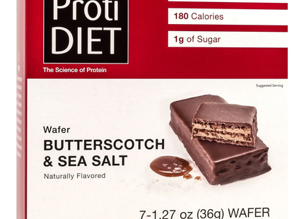 ProtiDiet - Wafer Butterscotch & Sea Salt | 7 x 36g