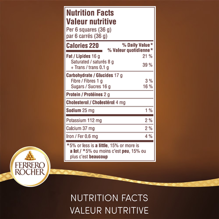 Ferrero Rocher - Premium Chocolate Bar Milk Chocolate with Hazelnut | 90 g