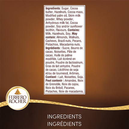 Ferrero Rocher - Premium Chocolate Bar Milk Chocolate with Hazelnut | 90 g