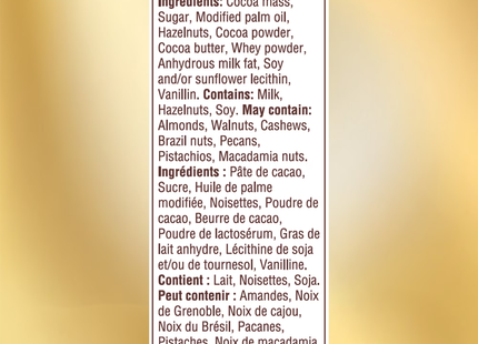 Ferrero Rocher - Premium Chocolate Bar 70% Cacao Dark Chocolate Hazelnut | 90 g