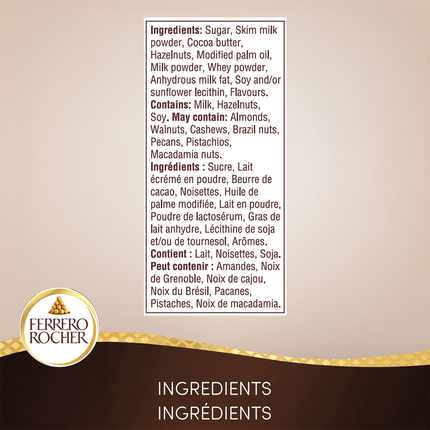 Ferrero Rocher - Premium Chocolate Bar White Chocolate Hazelnut | 90 g