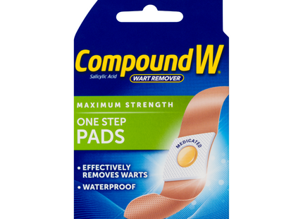 Compound W - Maximum Strength One Step Pads | 14 Medicated Pads