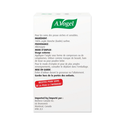 A.Vogel - White Clay for Dry & Sensitive Skin | 400 g