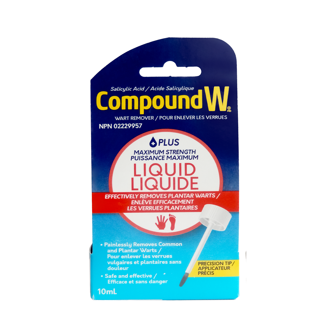 Compound W Strength Compound W - Maximum Strength Liquid Wart Remover | 10 mL – White Cross ...