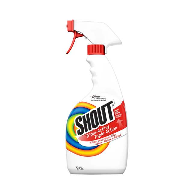 Shout - Triple-Acting Laundry Stain Remover | 650 mL