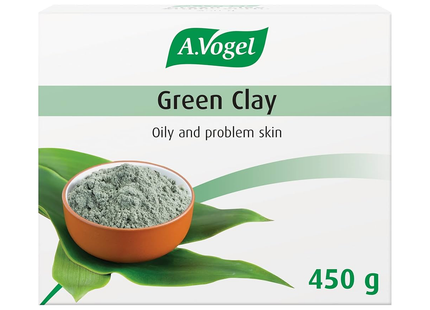 A.VOGEL ARGILE VERTE PEAU GRASSE 450G