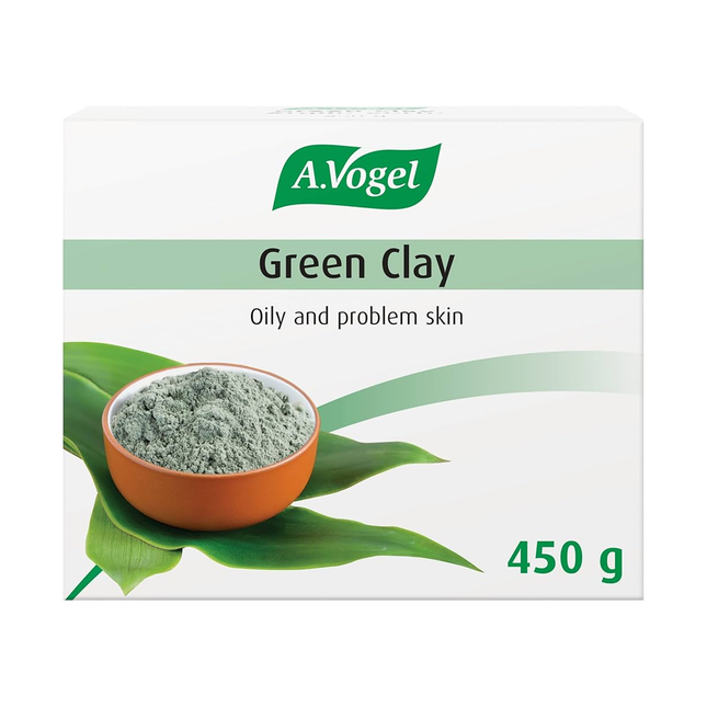 A.VOGEL ARGILE VERTE PEAU GRASSE 450G