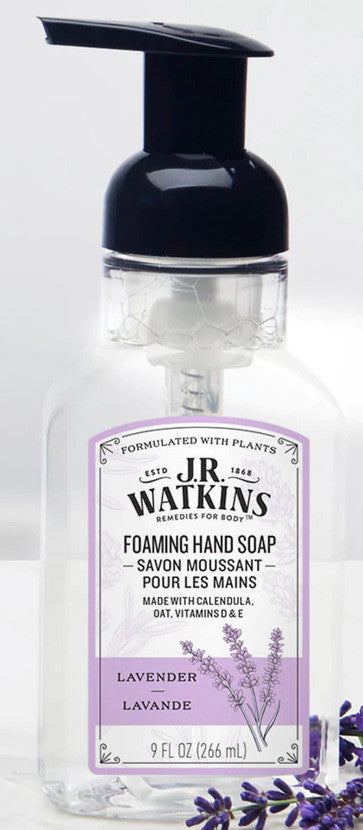 JR Watkins - Savon moussant pour les mains - Parfum lavande | 266 ml
