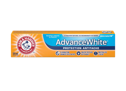 Arm &amp; Hammer - Dentifrice Advance White, Menthe fraîche | 120 ml