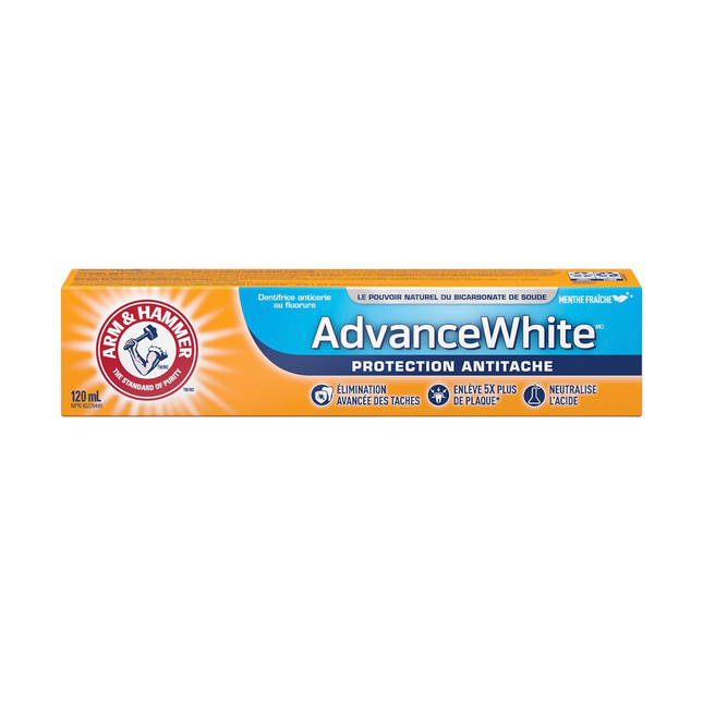 Arm &amp; Hammer - Dentifrice Advance White - Menthe fraîche | 120 ml