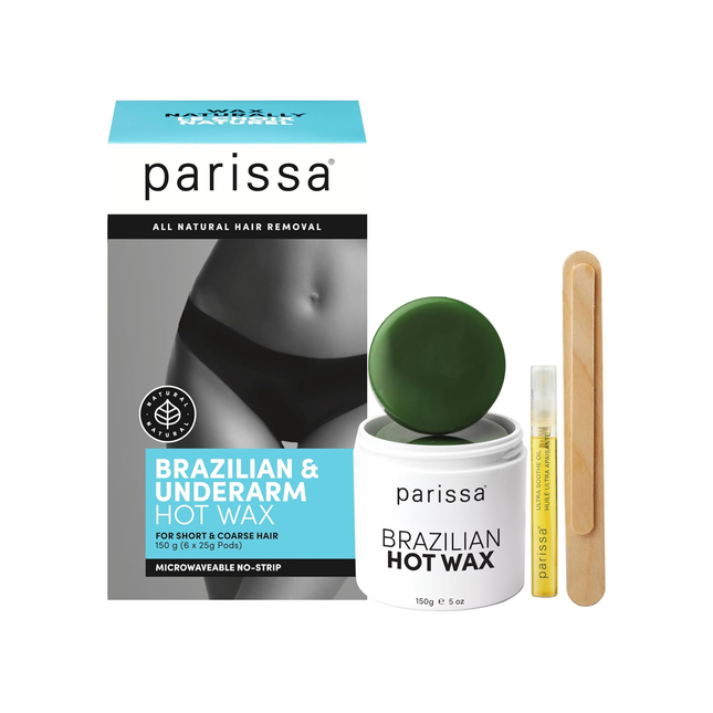 Parissa - Épilation entièrement naturelle - Cire chaude brésilienne et sous les bras | 150g