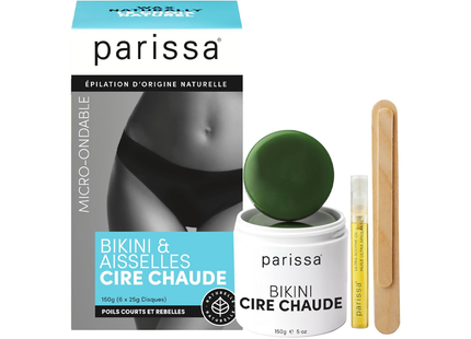 Parissa - Épilation entièrement naturelle - Cire chaude brésilienne et sous les bras | 150g