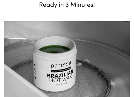 Parissa - Épilation entièrement naturelle - Cire chaude brésilienne et sous les bras | 150g