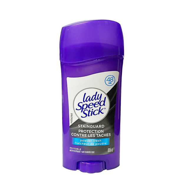 Lady Speed Stick - Antisudorifique invisible StainGuard, poudre parfum frais | 65 g