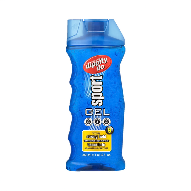 Dippity-Do - Gel Sport Non Parfumé - Tenue Forte | 350 mL