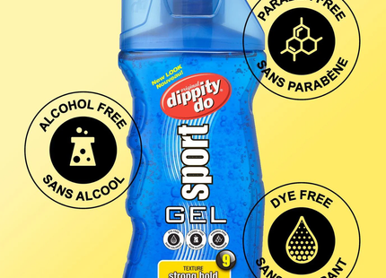 Dippity-Do - Unscented Sport Gel - Strong Hold | 350 mL