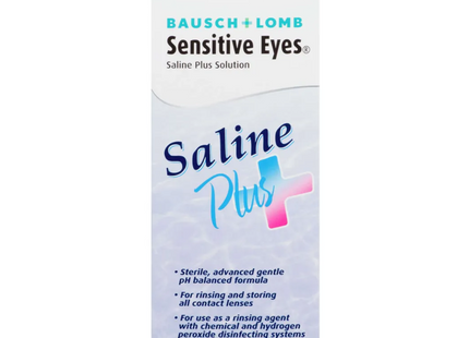 Bausch + Lomb - Sensitive Eyes Saline Plus Solution | 355 ml
