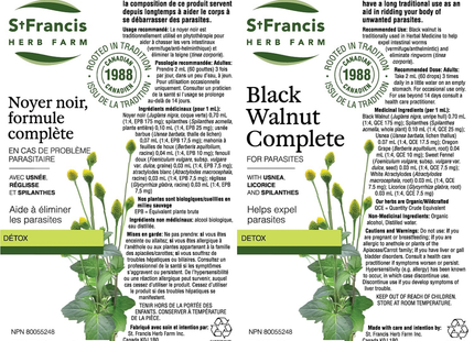 St. Francis - Black Walnut Complete Tincture | 50 mL