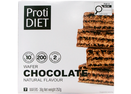 ProtiDiet - Gaufrette protéinée au chocolat | 7x36g