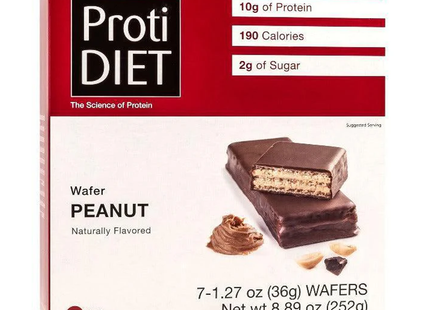 ProtiDiet - Wafer Peanuts | 7 x 36g