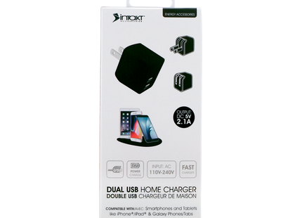 Intakt Accessories - Dual USB Home Charger