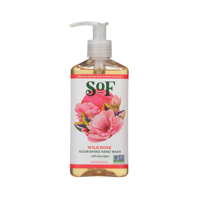 South Of France - Liquid Soap, Wild Rose | 236 mL