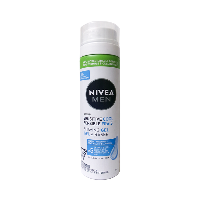 Nivea Men - Gel à raser frais et sensible | 200 ml