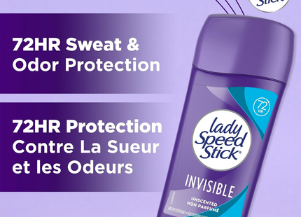 Lady Speed Stick - Antitranspirant invisible, sans parfum | 70 g
