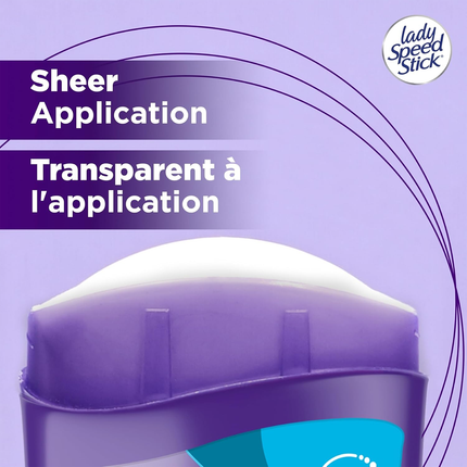 Lady Speed Stick - Anti-transpirant invisible 72h, Sans parfum | 70 g