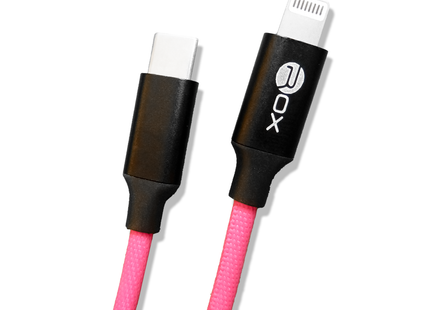 ROX - Neon 10FT Hi-Speed Cable Type C To Lightning