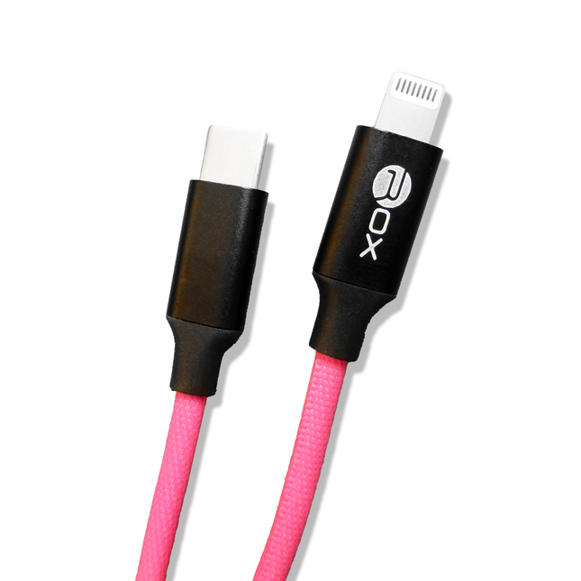 ROX - Neon 10FT Hi-Speed Cable Type C To Lightning