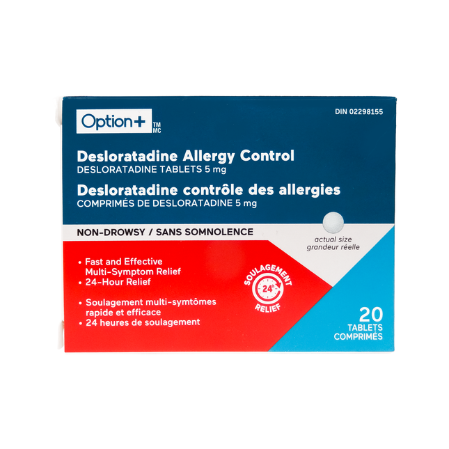 Option+ Allergy Control Tablets