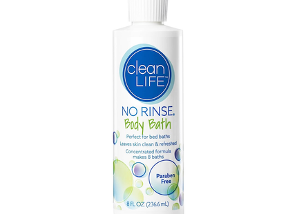 CleanLife - No Rinse Body Bath | 236.6 mL