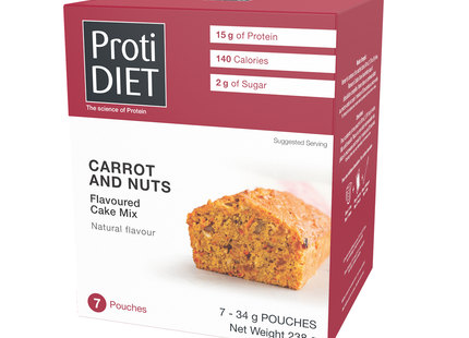 ProtiDiet - Carrot and Nuts Cake Mix