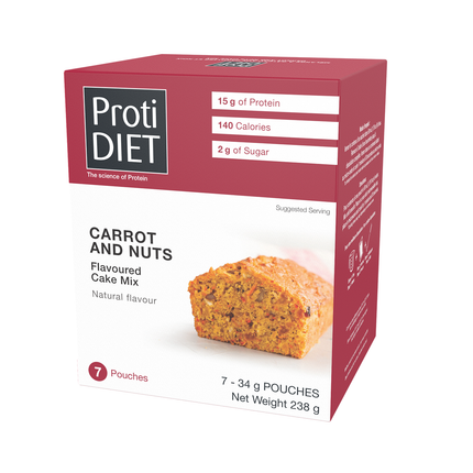 ProtiDiet - Carrot and Nuts Cake Mix