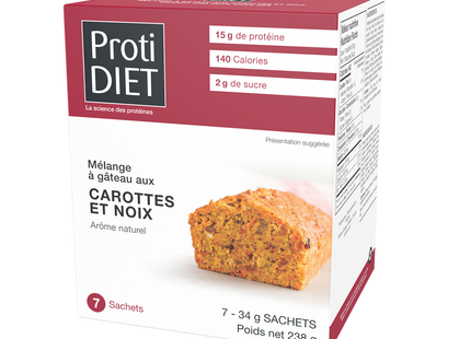 ProtiDiet - Carrot and Nuts Cake Mix
