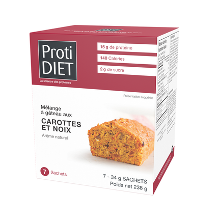 ProtiDiet - Carrot and Nuts Cake Mix