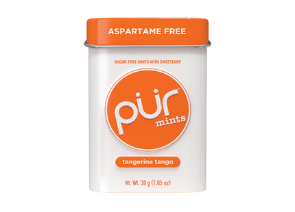 PUR  - Mints , Aspartame Free Tangerine Tango | 30 g