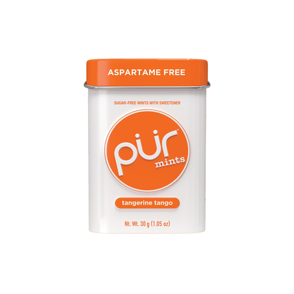 PUR - Menthes, Tango Tangerine Sans Aspartame | 30 g