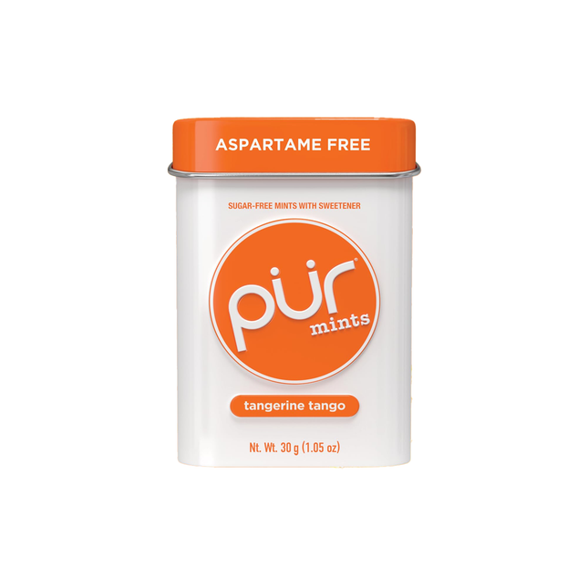 PUR  - Mints , Aspartame Free Tangerine Tango | 30 g