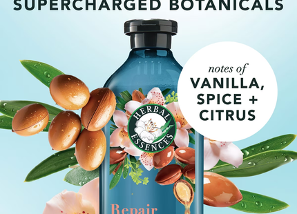 Herbal Essences - Shampoing Réparation + Force à l'Huile d'Argan | 400 ml