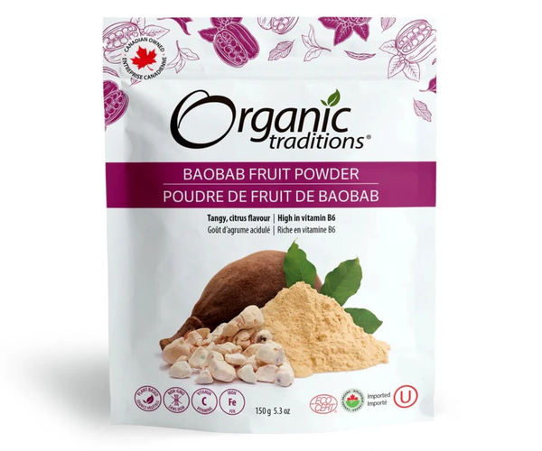 Organic Traditions - Baobab Fruit Powder | 150 g – White Cross E-Store