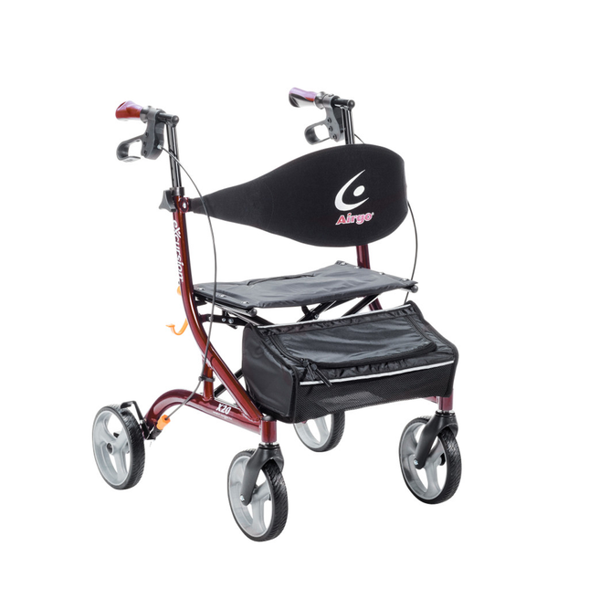 Déambulateur pliant latéral léger Airgo eXcursion X20 de Drive