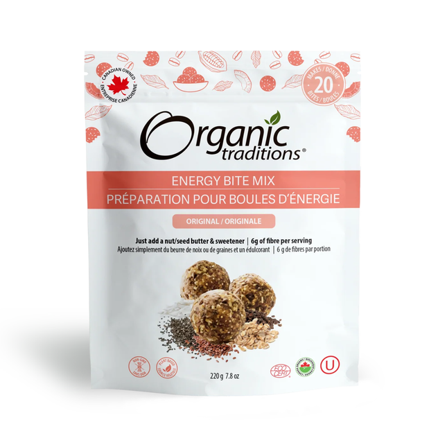 Organic Traditions - Energy Bites, Original | 220 g