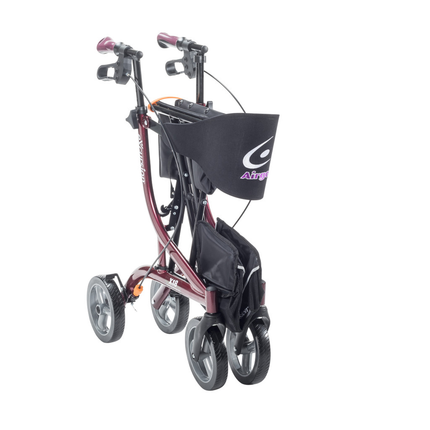 Drive - Airgo eXcursion X18 Lightweight Side-fold Rollator Hemi Height, Cranberry
