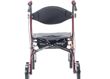 Drive - Airgo eXcursion X18 Lightweight Side-fold Rollator Hemi Height, Cranberry