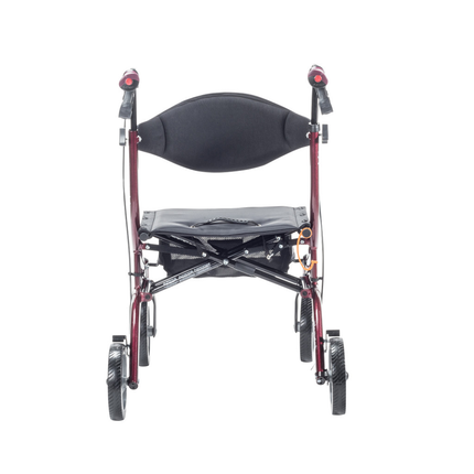 Drive - Airgo eXcursion X18 Lightweight Side-fold Rollator Hemi Height, Cranberry