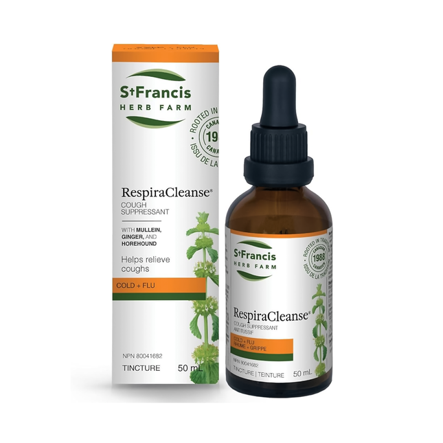 Teinture combinée de marrube RespiraCleanse de St. Francis | 50 ml